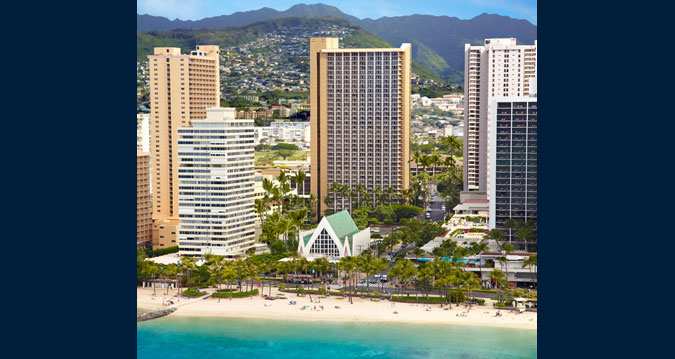 Hilton Waikiki Beach Hotel, Honolulu, HI - Hotel Exterior