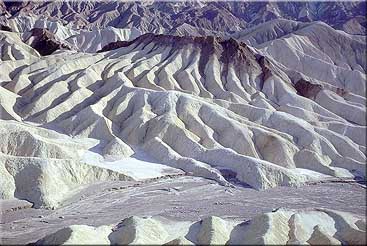 Badlands topography