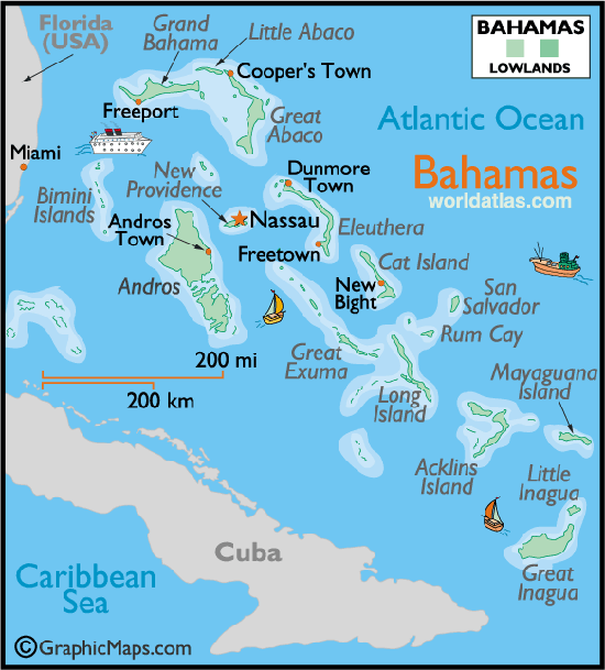 Bahamas Maps