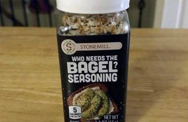 Everything Bagel Seasoning StoneMill Who Needs the Bagel? Seasoning @ALDI REVIEWER / Pinterest.com